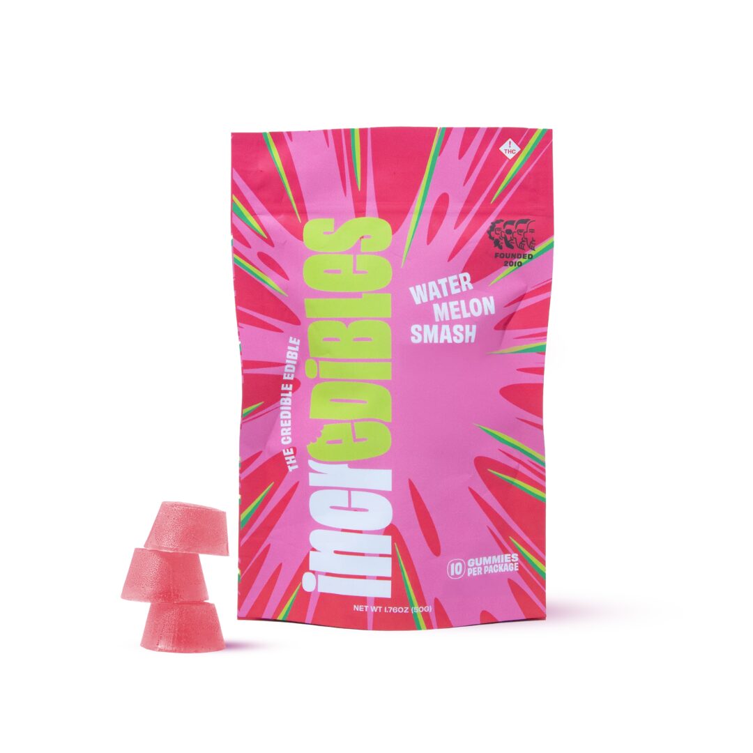 INCREDIBLES: Watermelon Smash THC Gummies