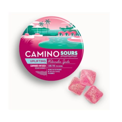 Camino 10mg 'Uplifting' Watermelon Spritz Gummies