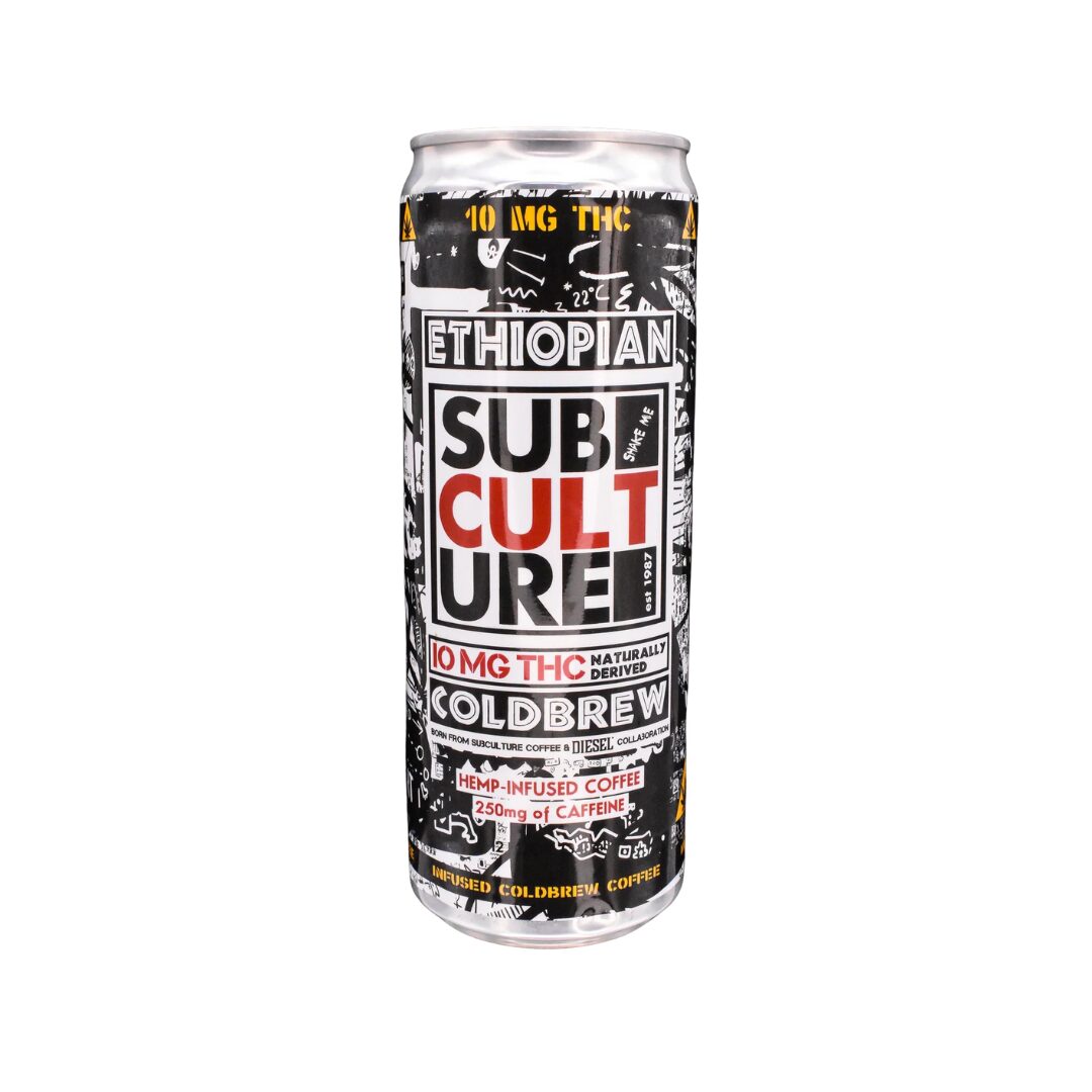 SubCulture THC-Infused Cold Brew 5mg THC—4-pack