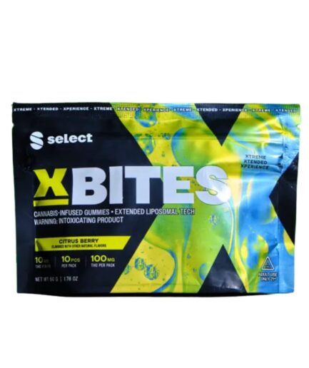 10mg Select XBites Gummies • Citrus Berry 10ct