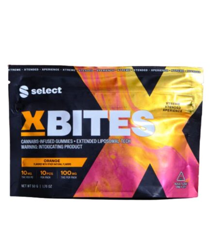 10mg Select XBites Gummies • Orange 10ct