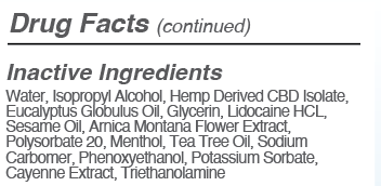 Kyle Pease Roll-On • 3000mg CBD - Image 3