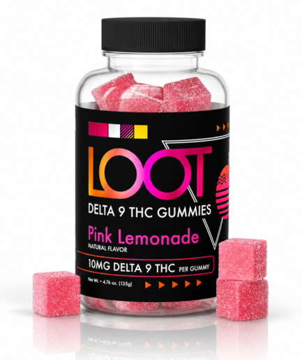 LOOT D9 - Pink Lemonade Gummies 10mg D9