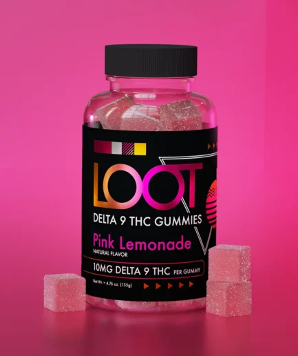 LOOT D9 - Pink Lemonade Gummies 10mg D9