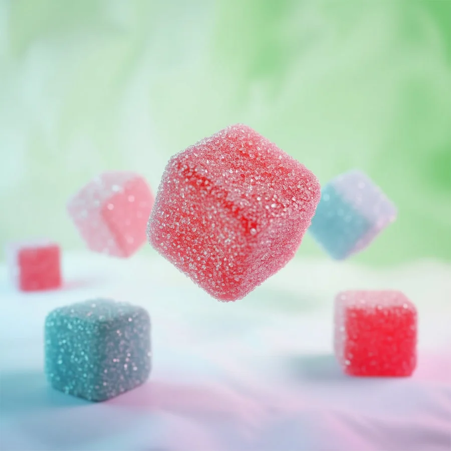 LOOT D8 - Mixed Fruit Gummies (500MG Jar) 25mg D8 - Image 2